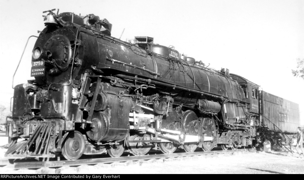 ATSF 4-8-4 #3759 - Santa Fe